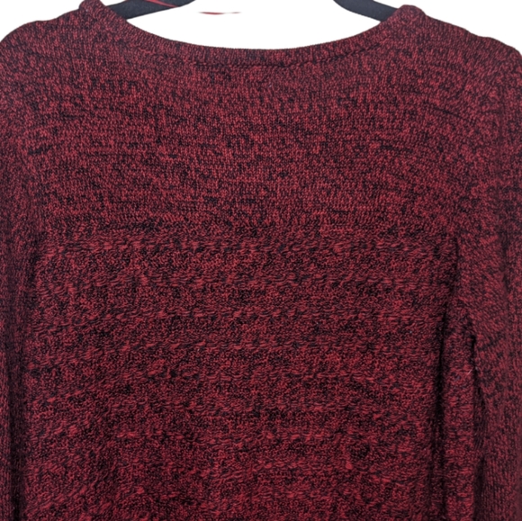 Croft & Barrow Red Marled Sweater ❤️ Size XL - Picture 5 of 5
